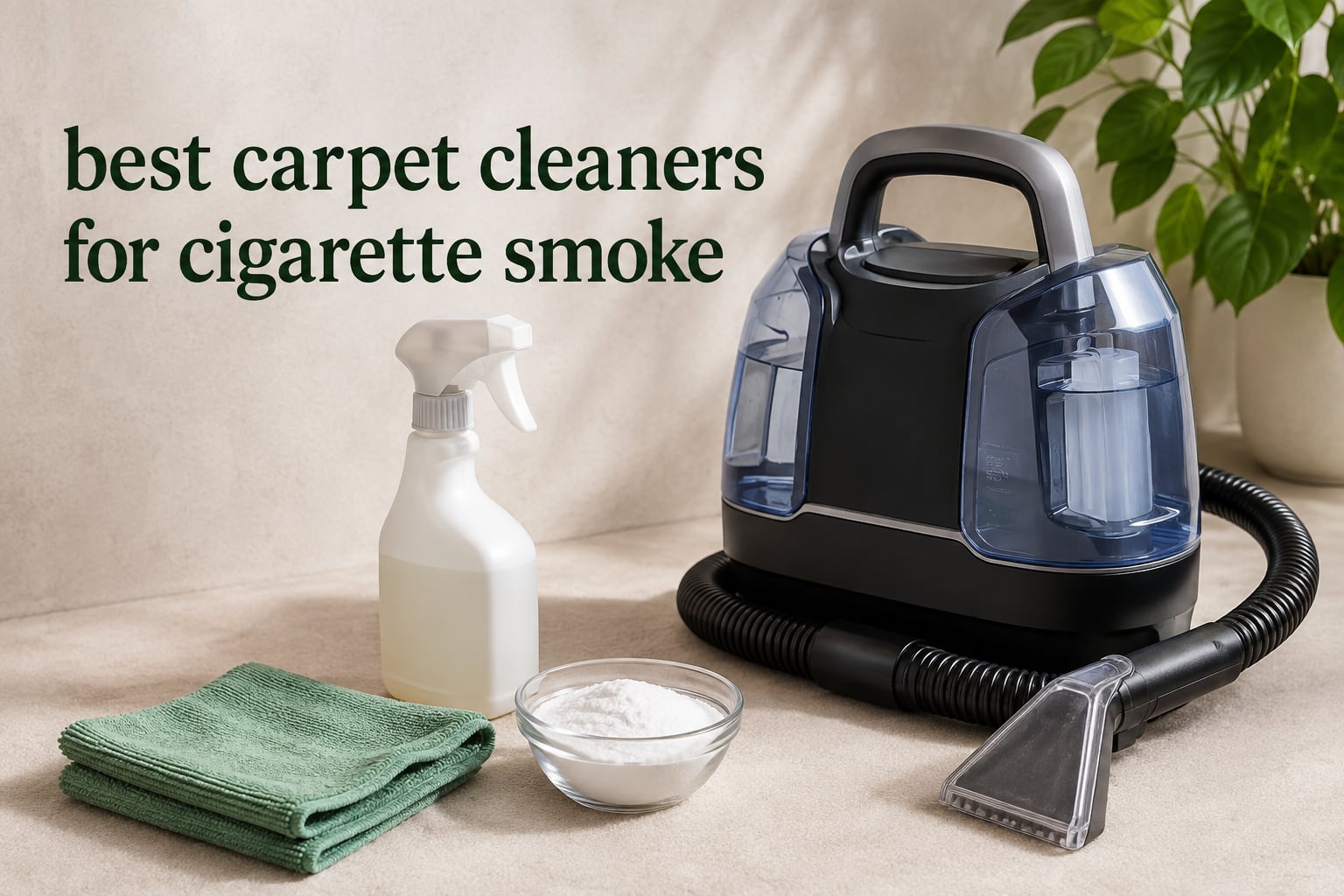 best carpet cleaners for cigarette smoke