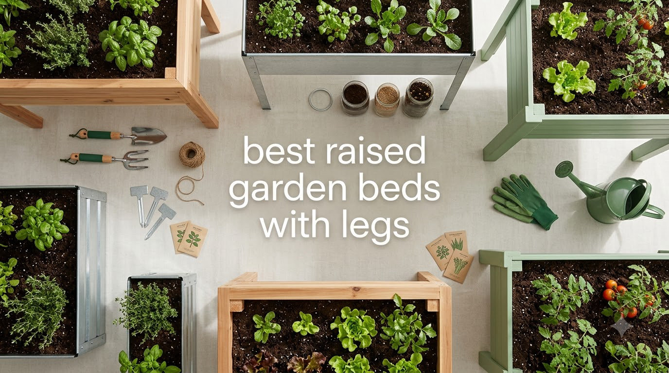 best raised garden beds with legs