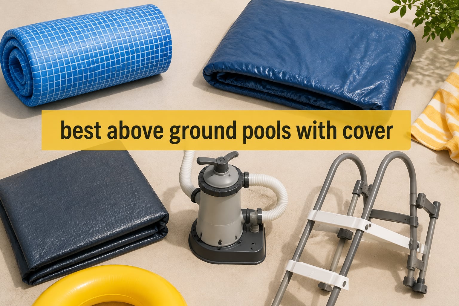 best above ground pools with cover