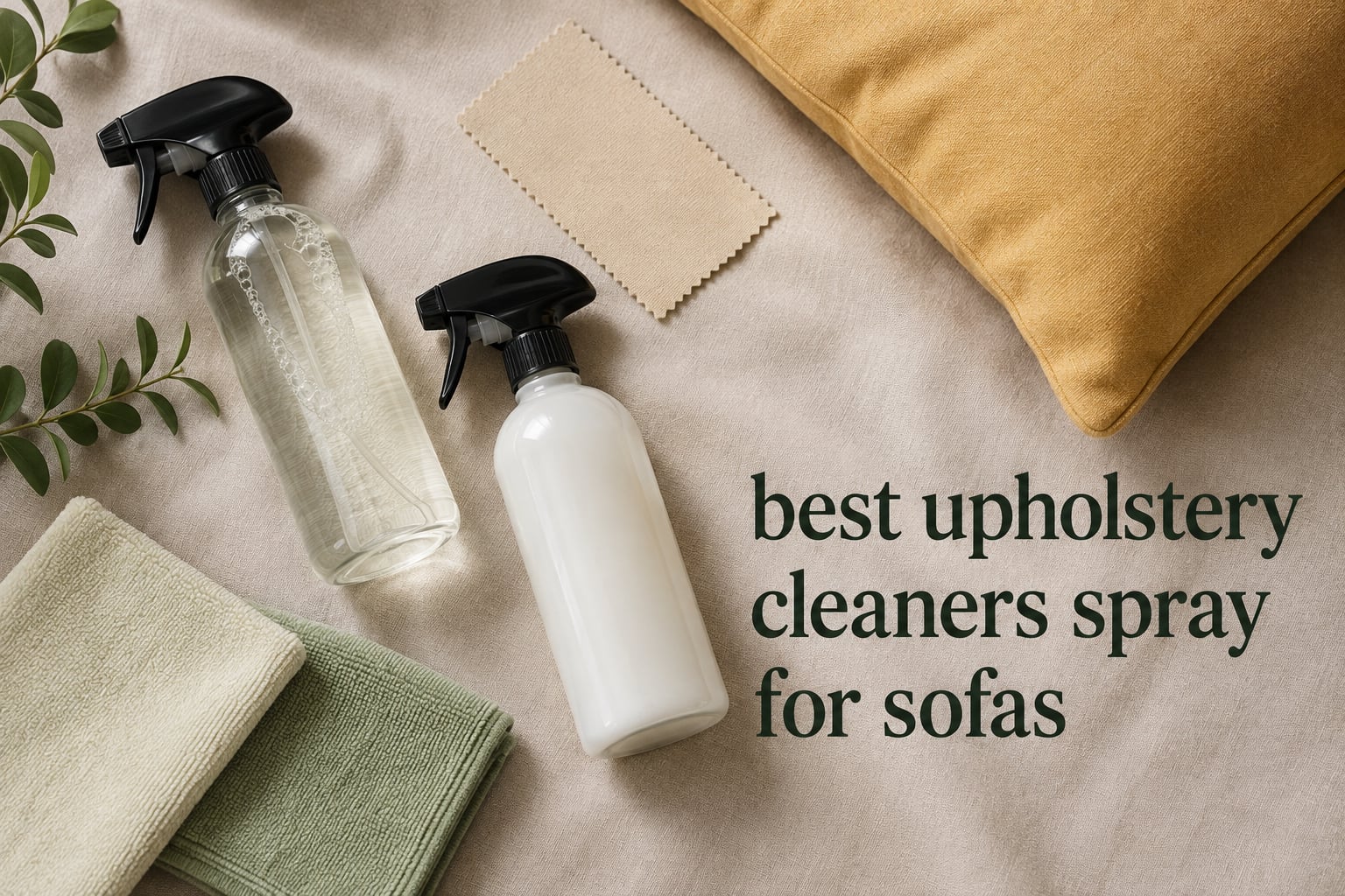 best upholstery cleaners spray for sofas