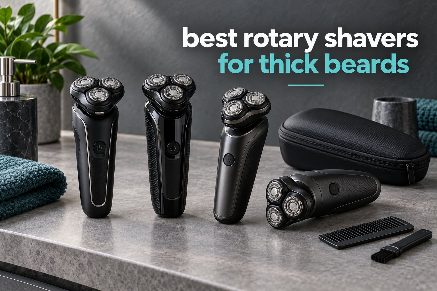 best rotary shavers for thick beards