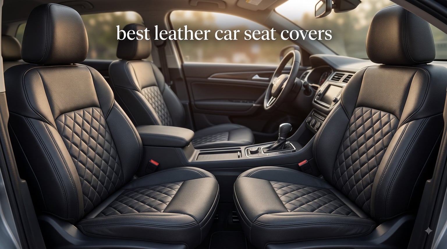 best leather car seat covers