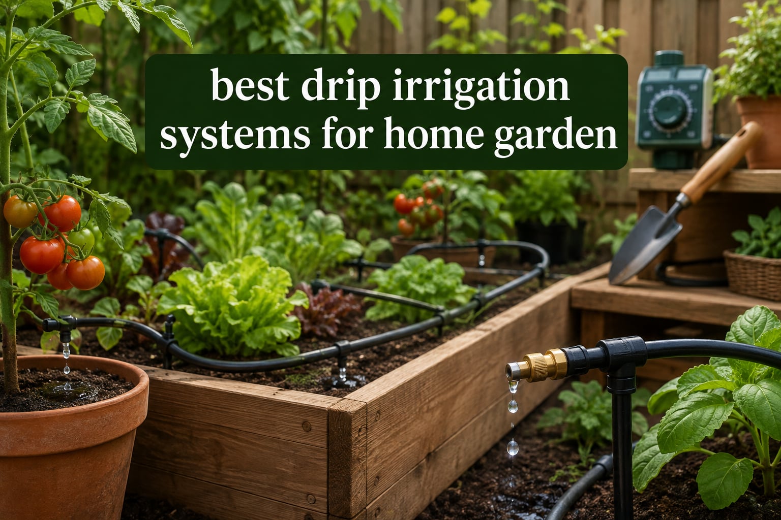 best drip irrigation systems for home garden