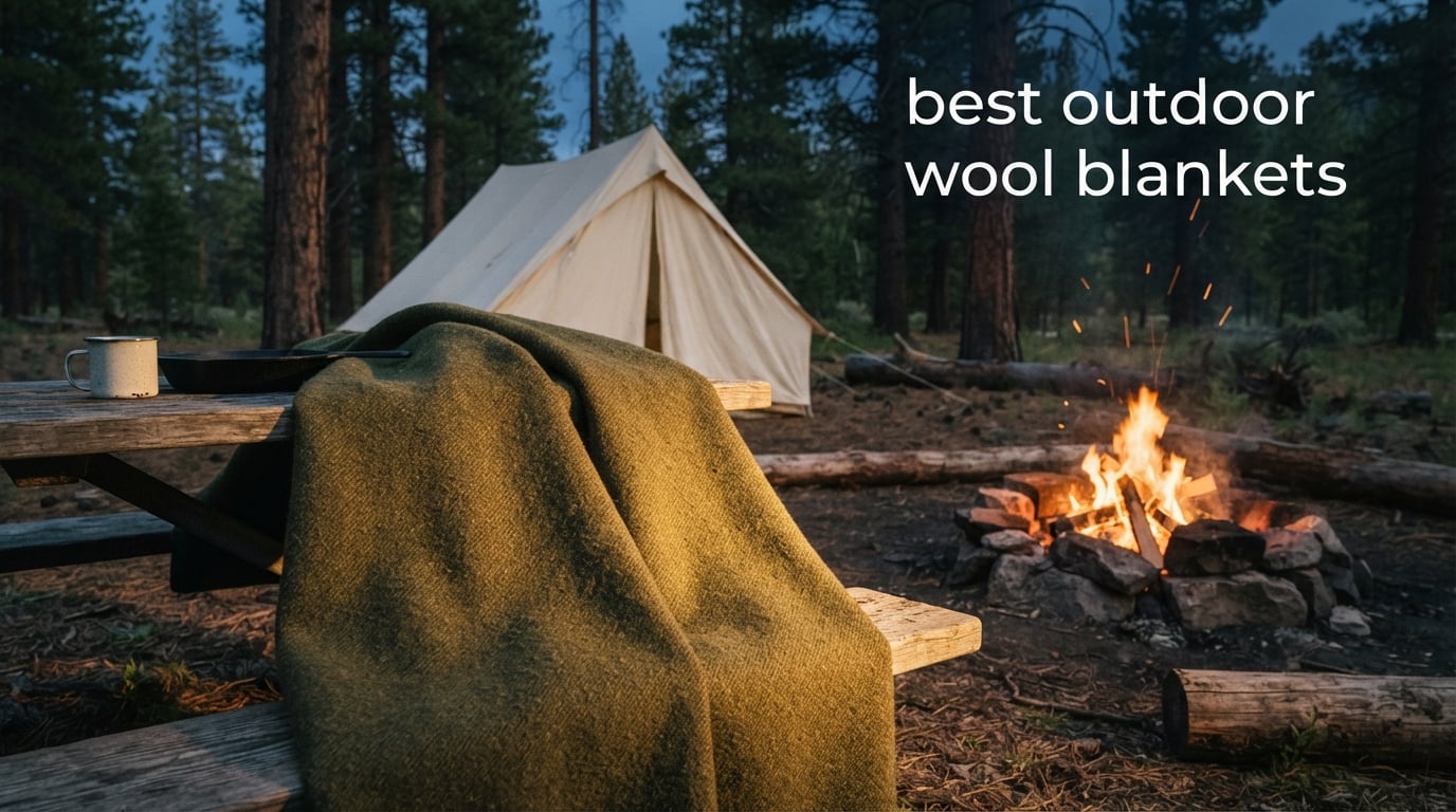 best outdoor wool blankets