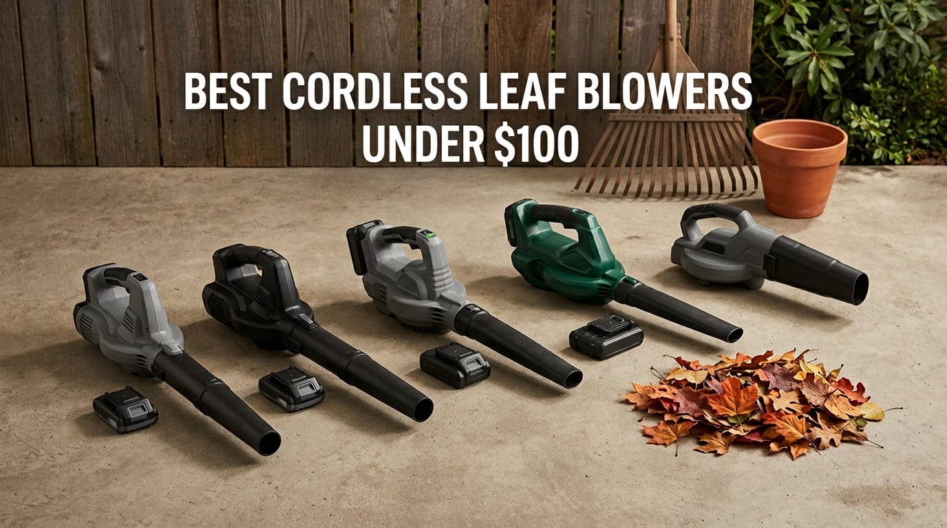 best cordless leaf blowers under $100
