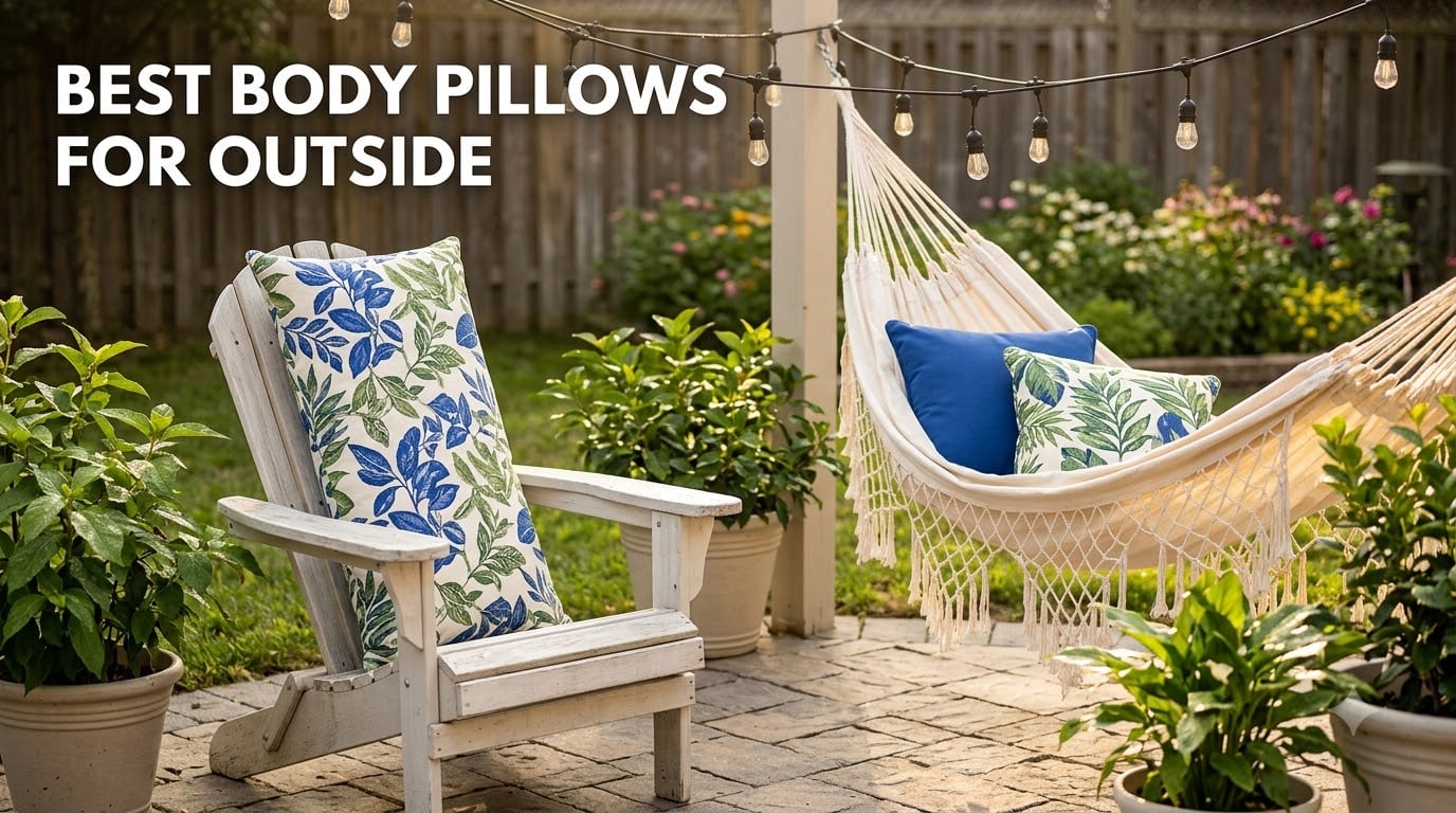 best body pillows for outside