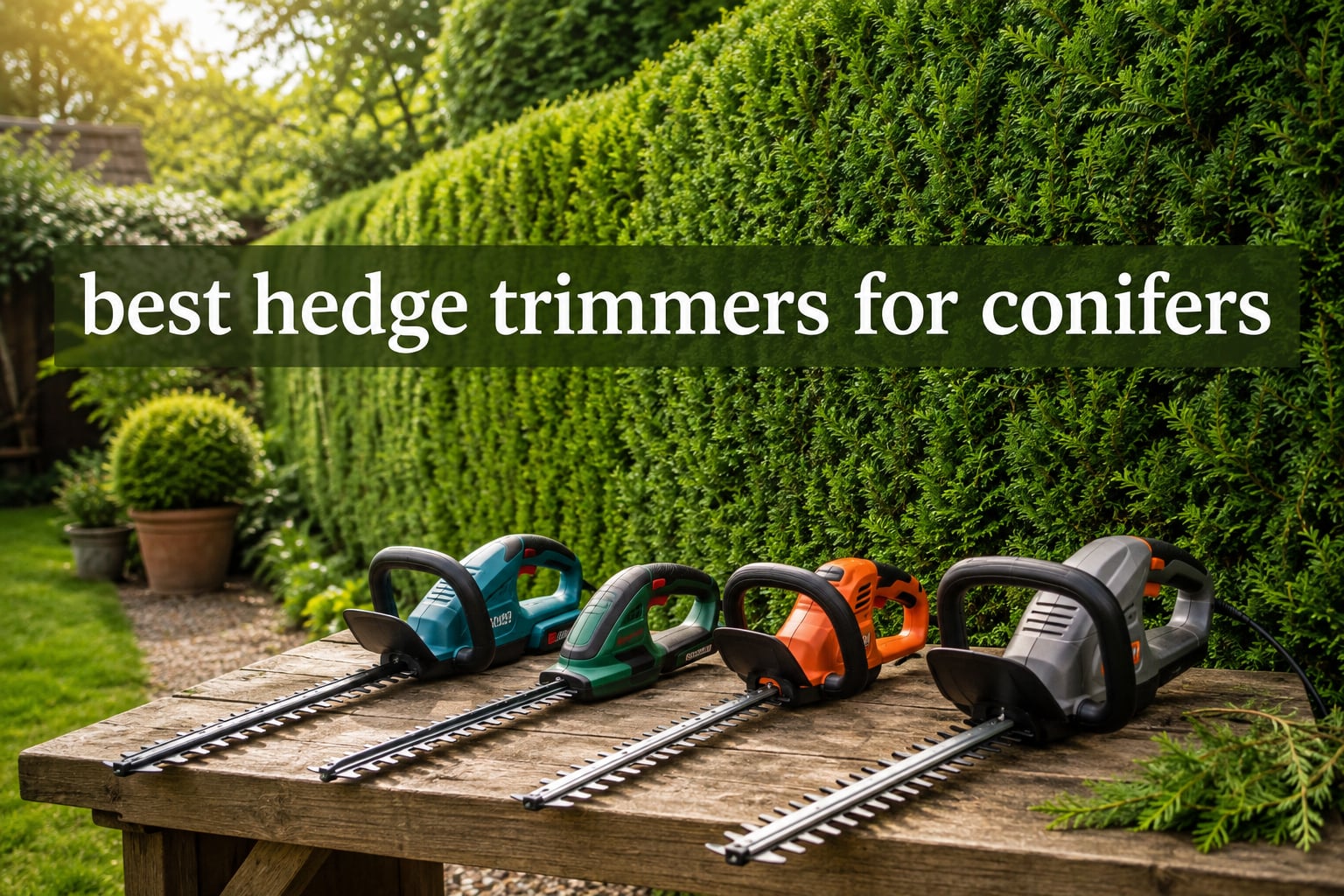 best hedge trimmers for conifers