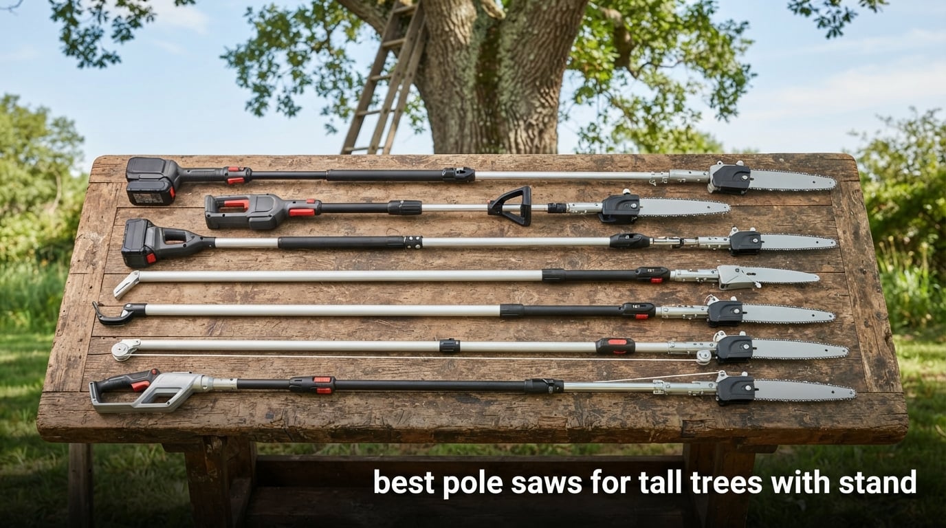 best pole saws for tall trees with stand