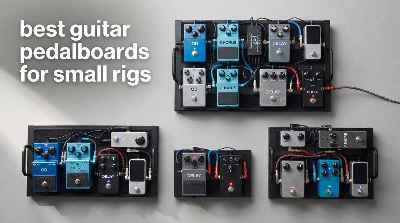 best guitar pedalboards for small rigs