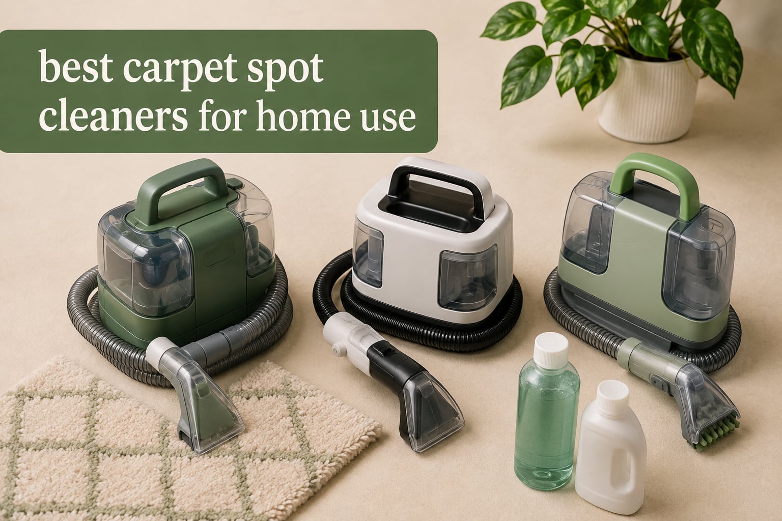 best carpet spot cleaners for home use