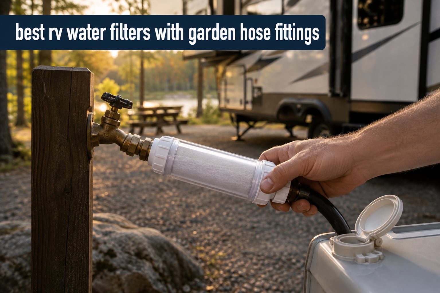 best rv water filters with garden hose fittings