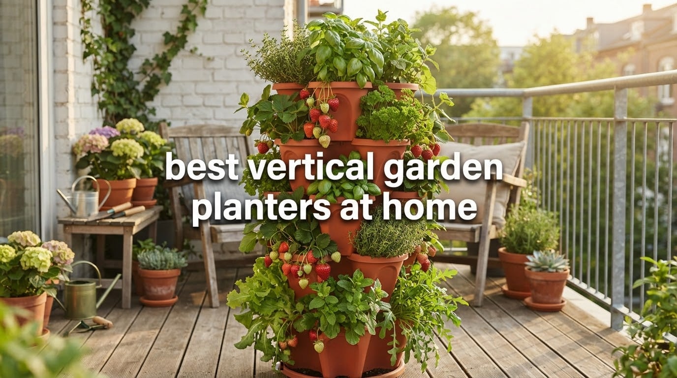 best vertical garden planters at home