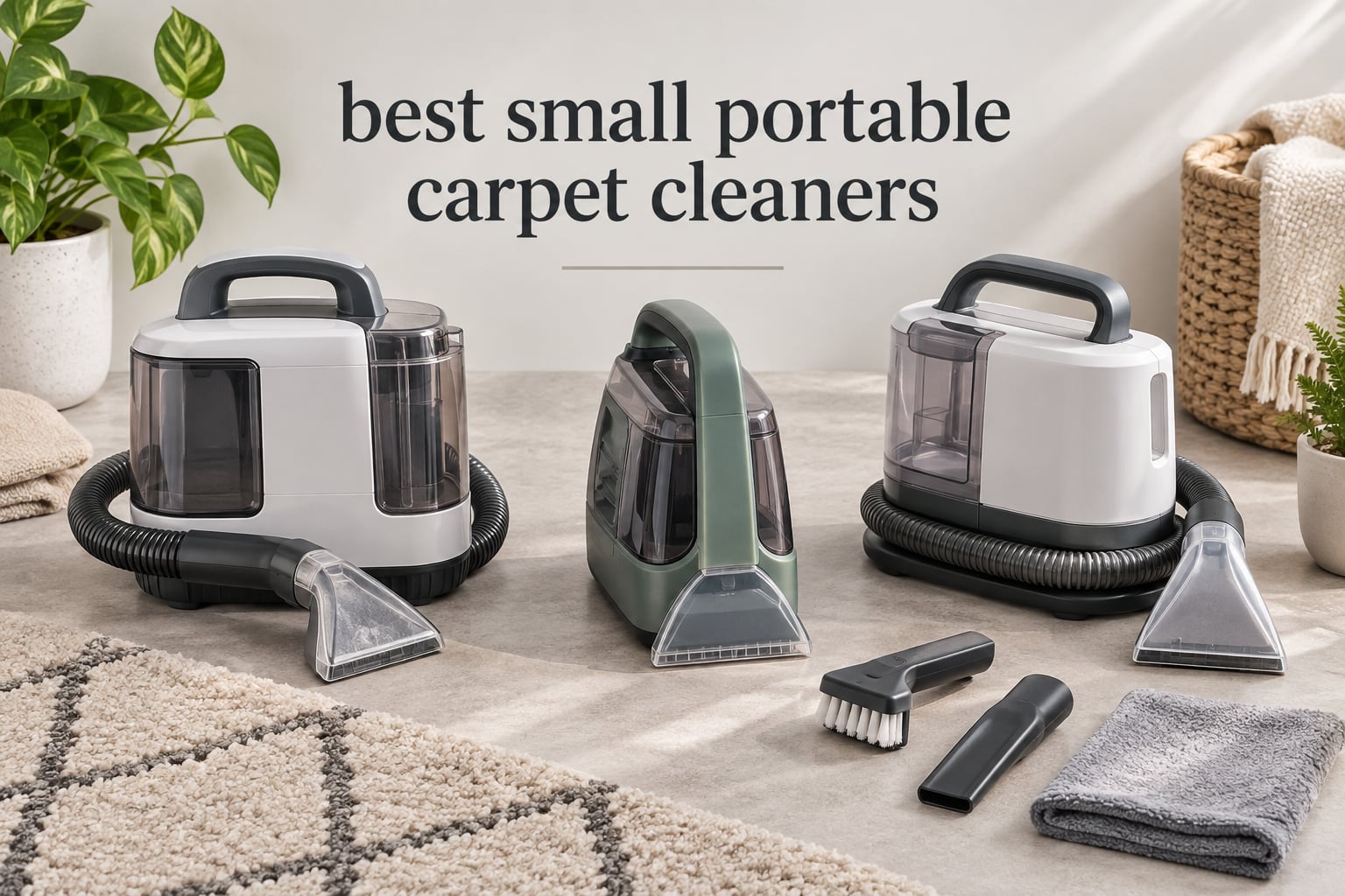 best small portable carpet cleaners