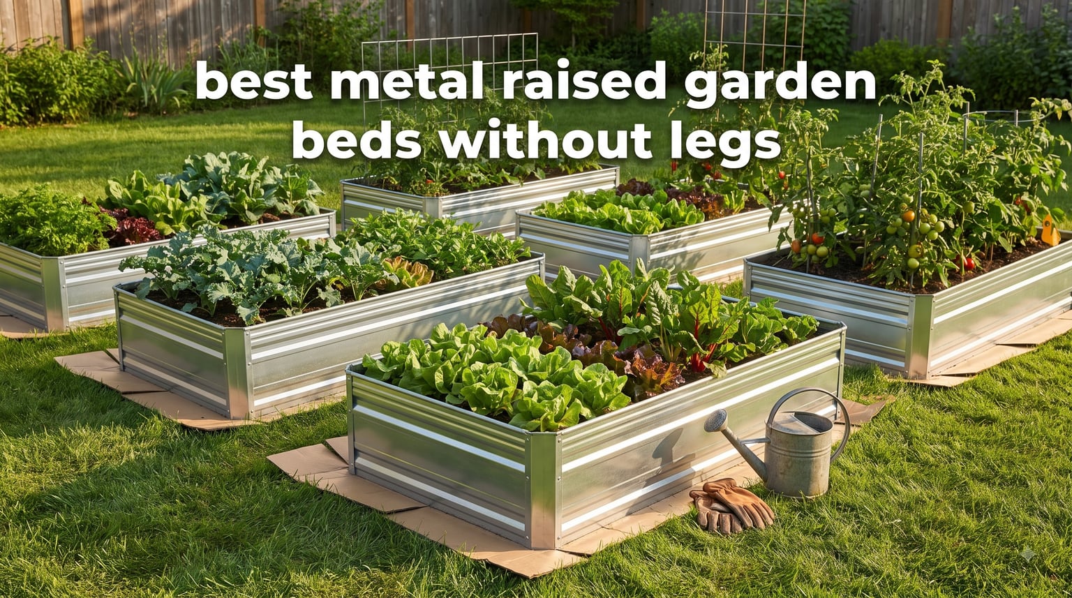 best metal raised garden beds without legs
