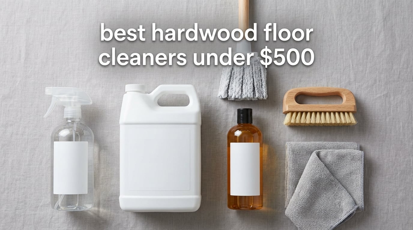 best hardwood floor cleaners under $500