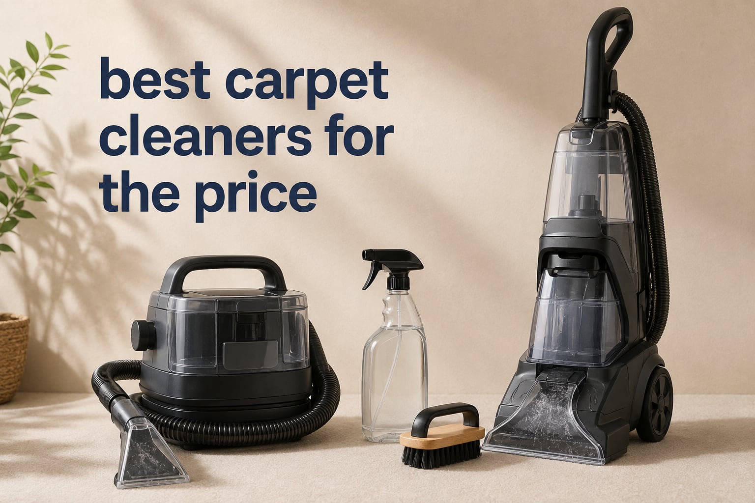 best carpet cleaners for the price