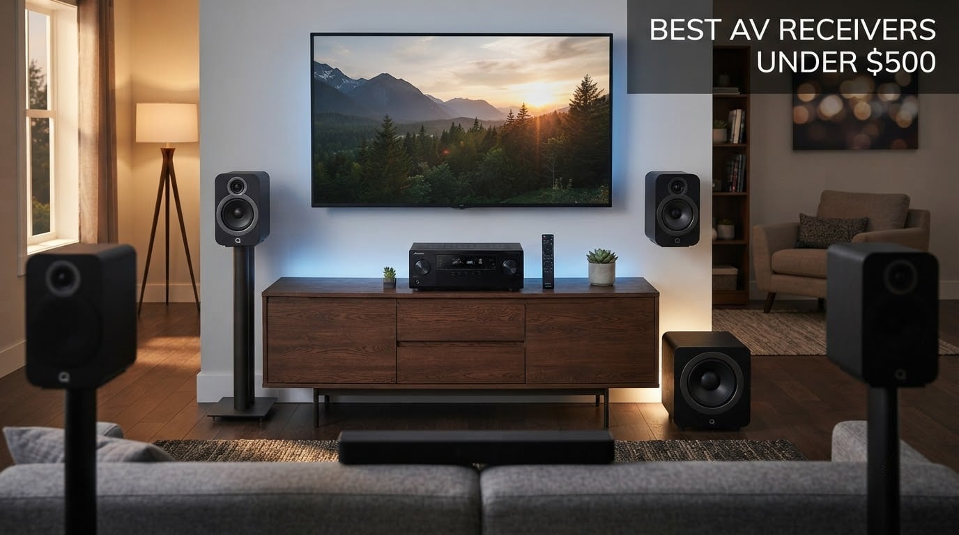 best av receivers under $500