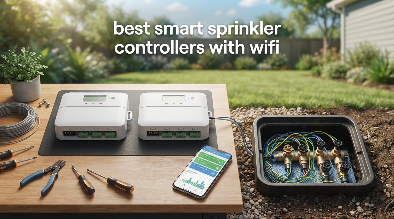 best smart sprinkler controllers with wifi