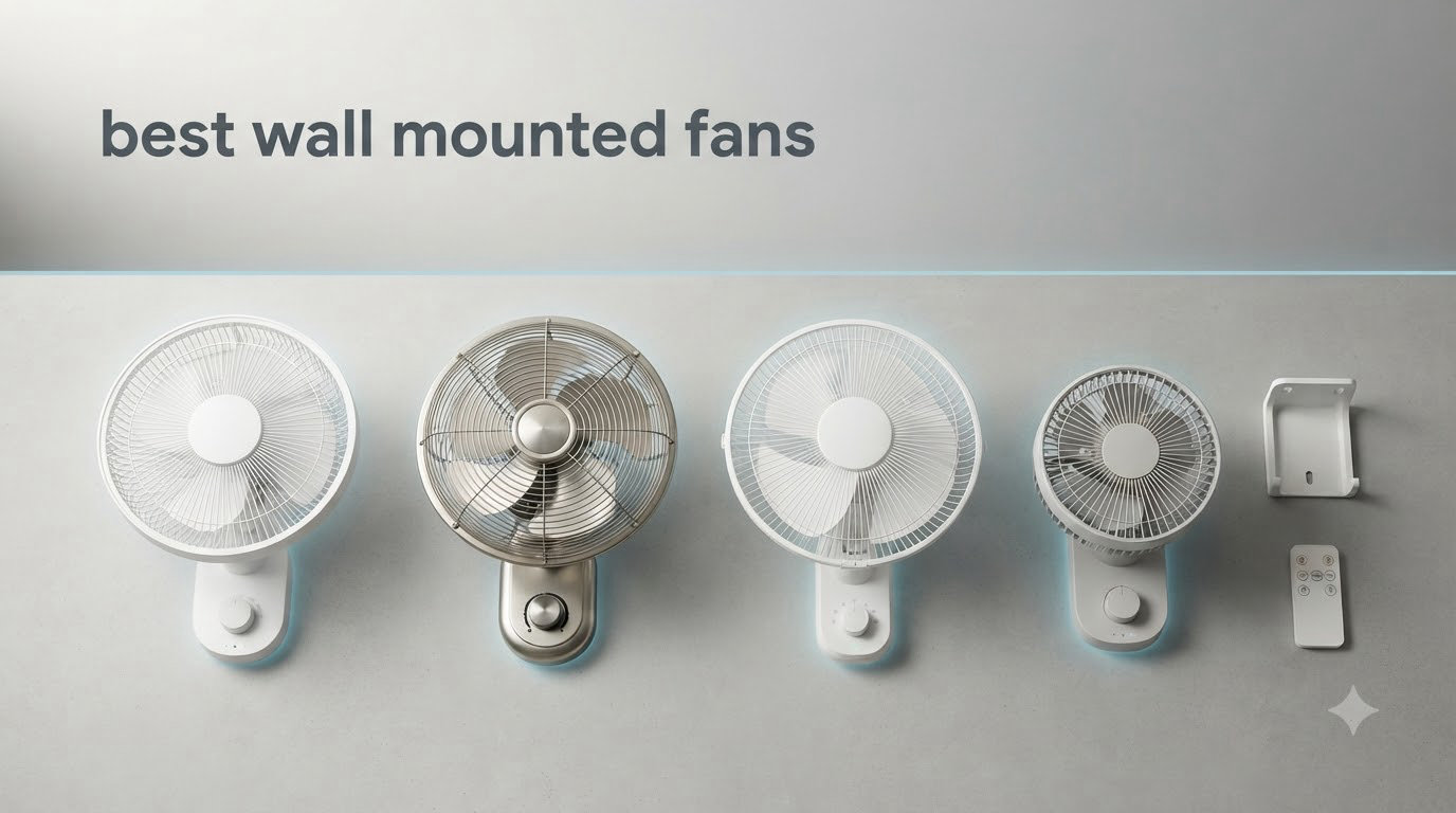 best wall mounted fans