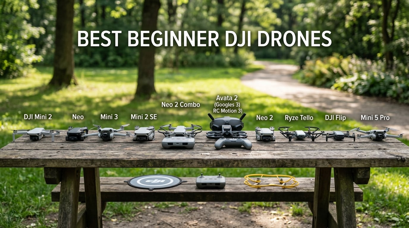best beginner dji drones