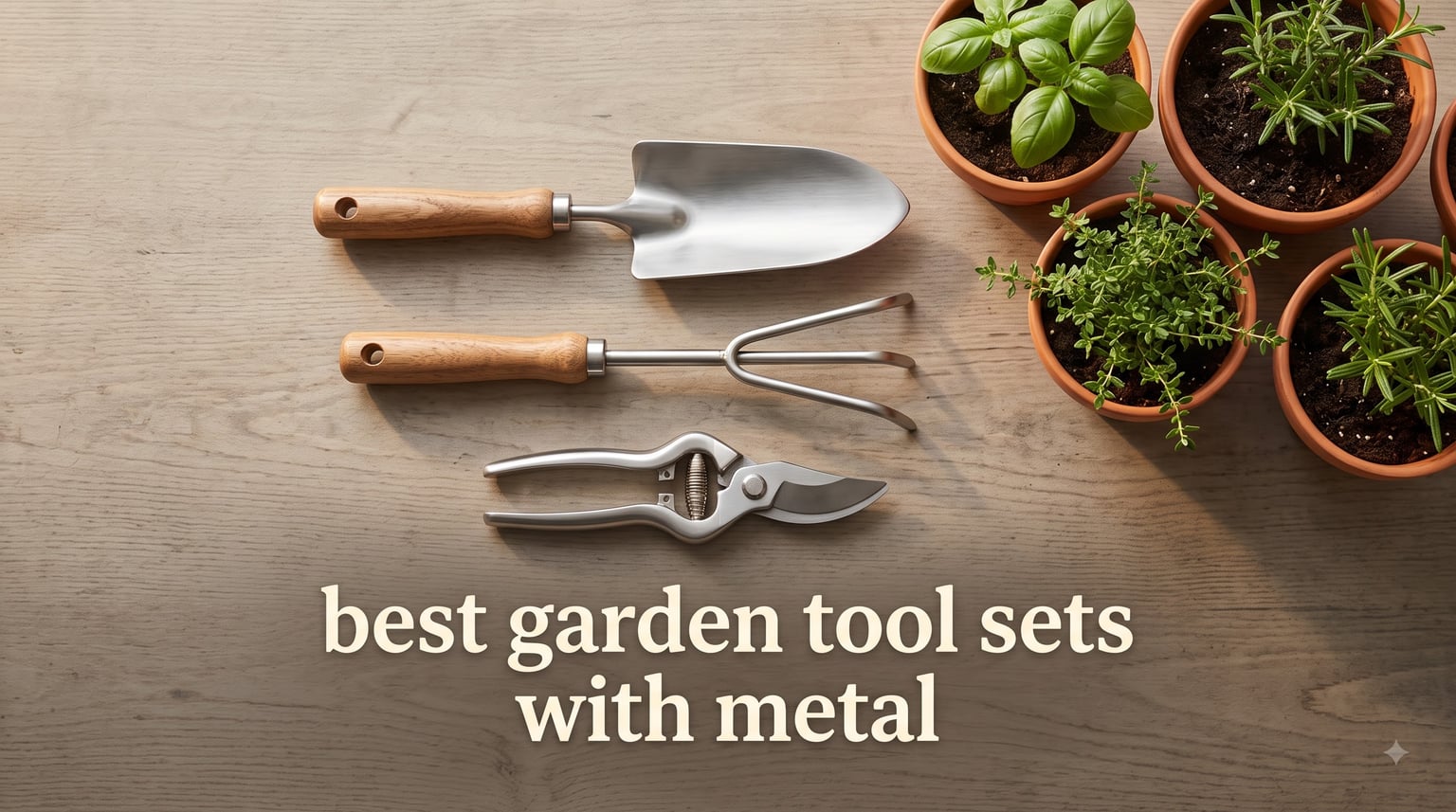 best garden tool sets with metal