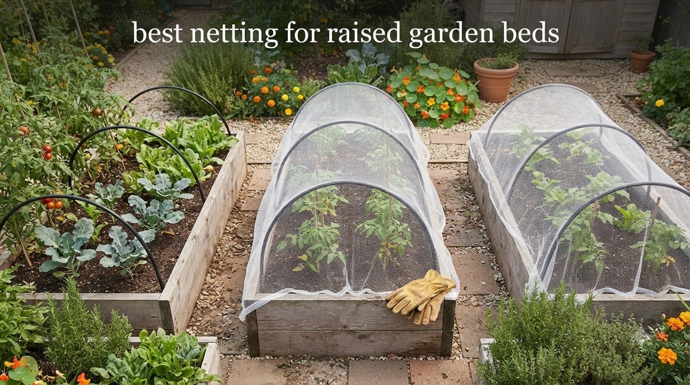 best netting for raised garden beds