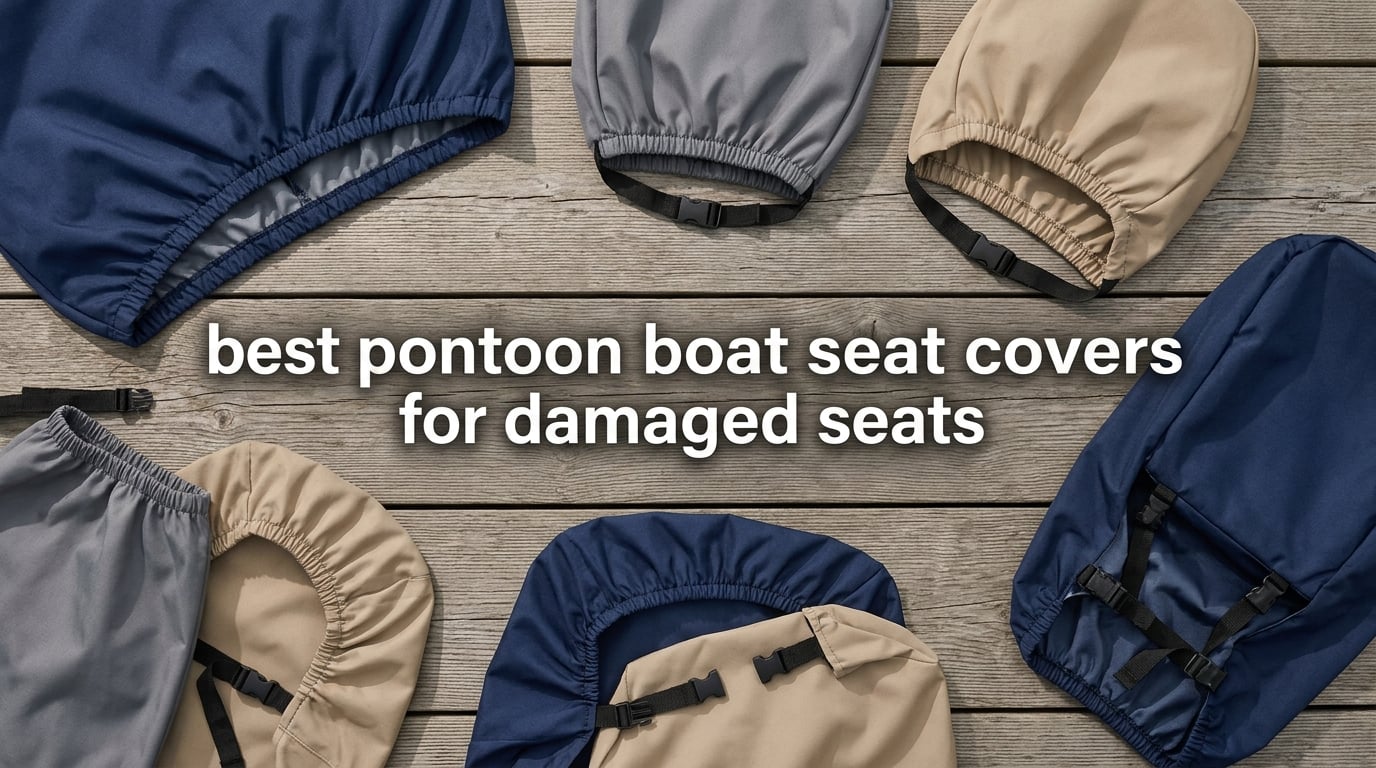 best pontoon boat seat covers for damaged seats