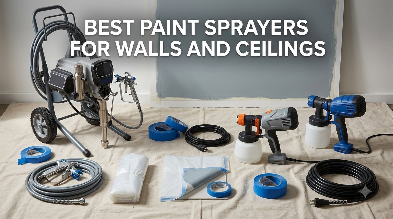 best paint sprayers for walls and ceilings
