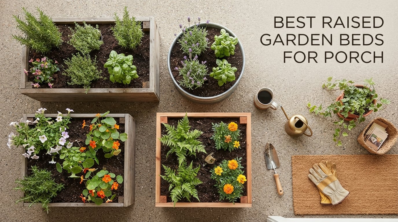 best raised garden beds for porch