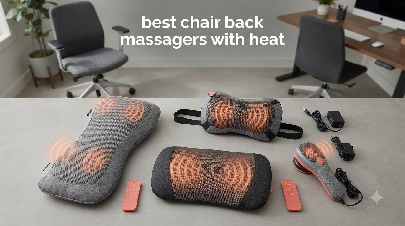 best chair back massagers with heat