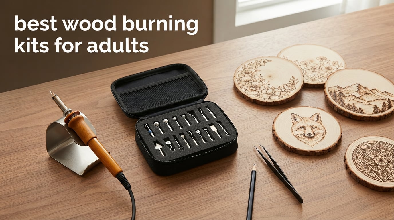 best wood burning kits for adults