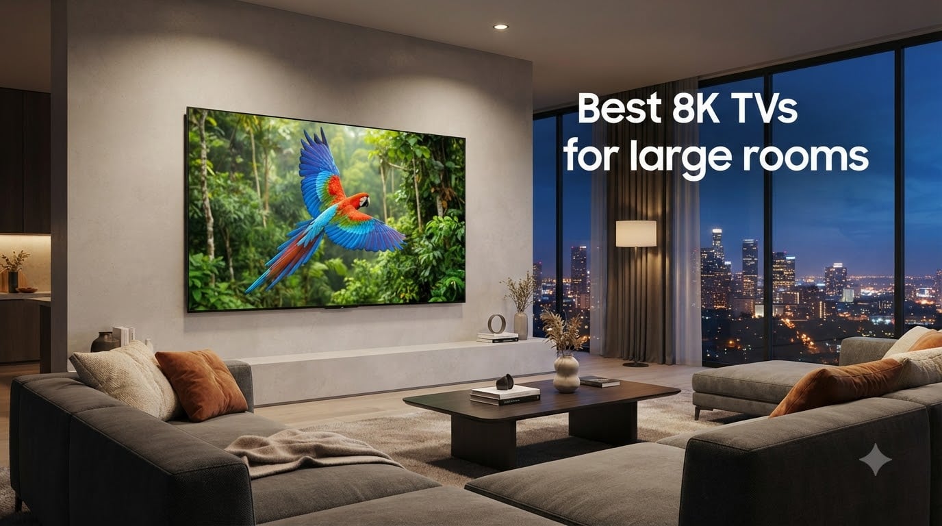 Best 8K TVs for large rooms