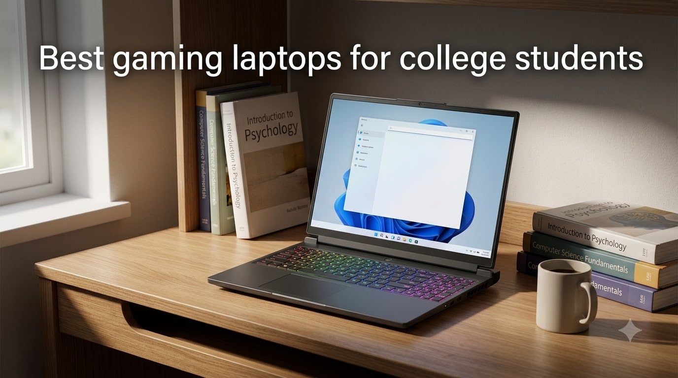 Best gaming laptops for college students