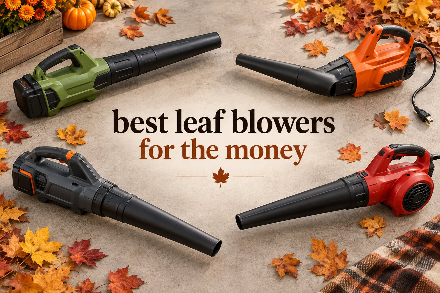 best leaf blowers for the money