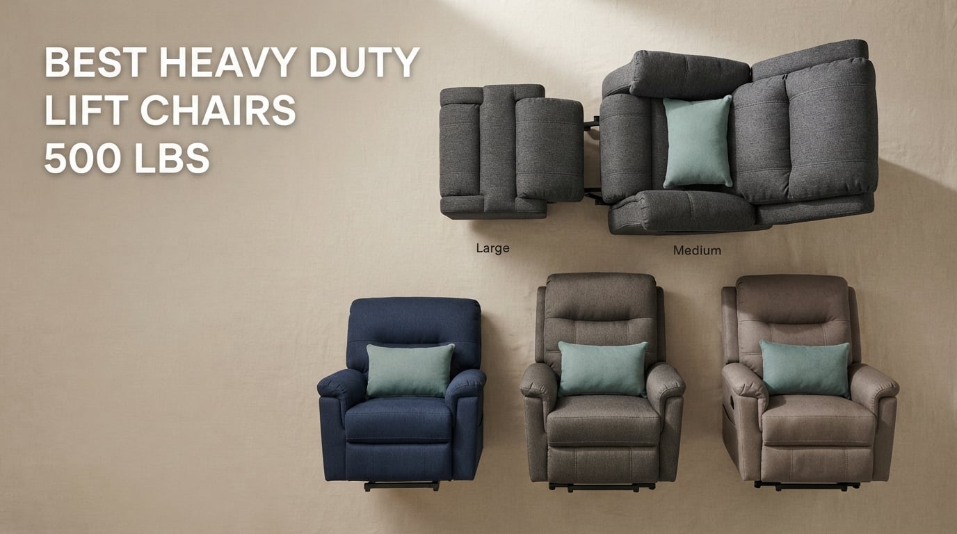 best heavy duty lift chairs 500 lbs
