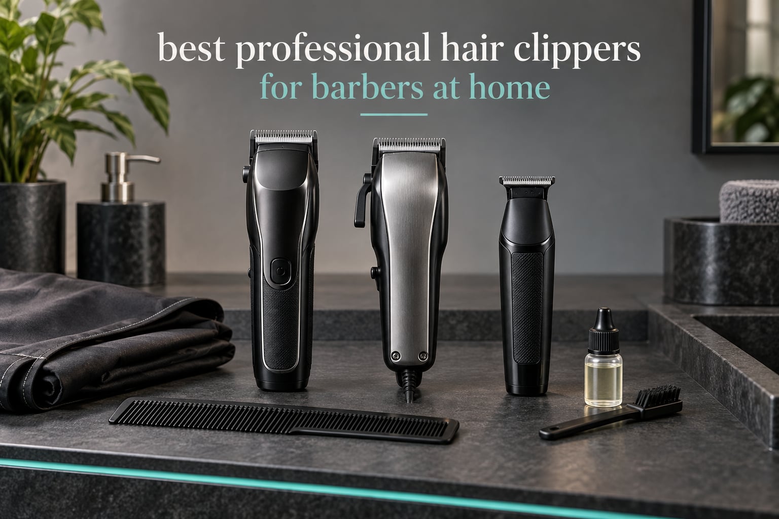 best professional hair clippers for barbers at home
