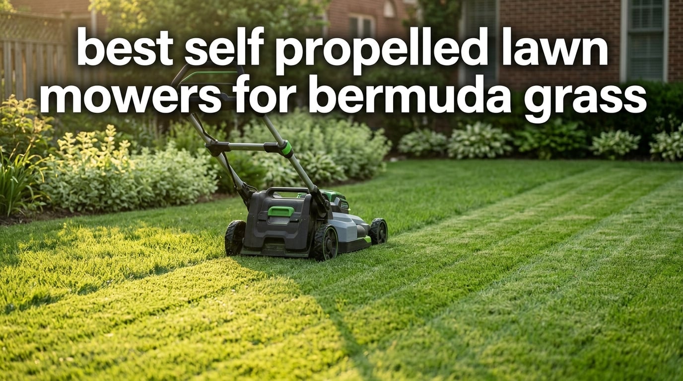 best self propelled lawn mowers for bermuda grass