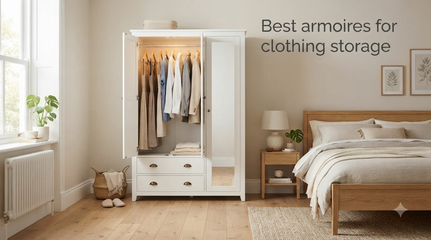Best armoires for clothing storage