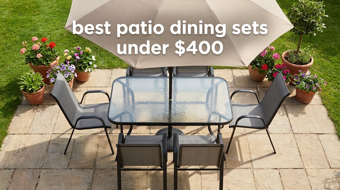 best patio dining sets under $400
