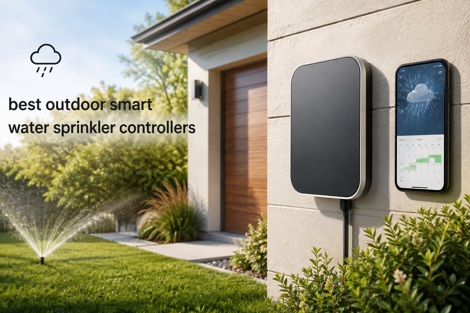 best outdoor smart water sprinkler controllers