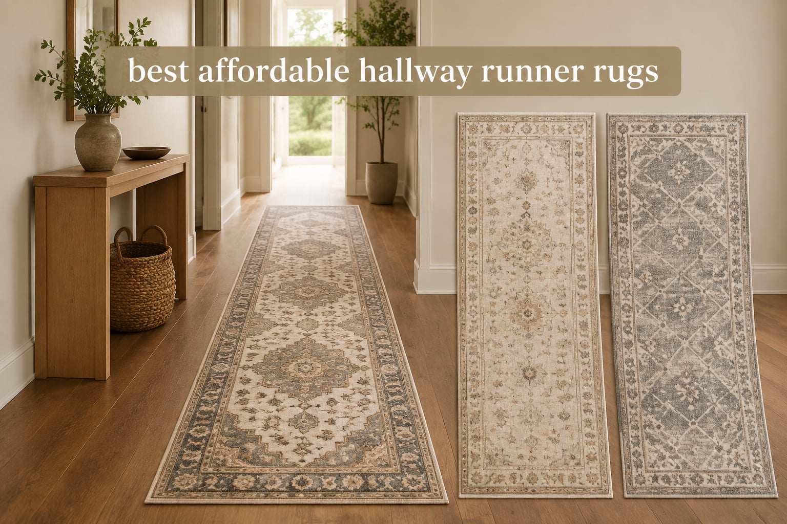 best affordable hallway runner rugs