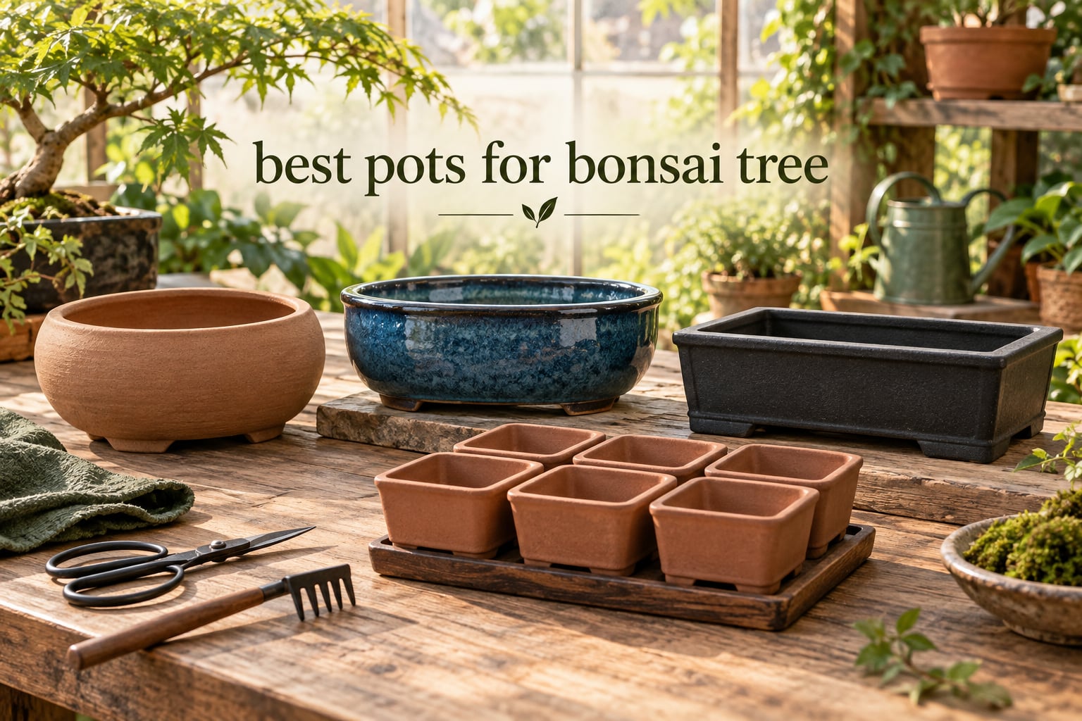 best pots for bonsai tree