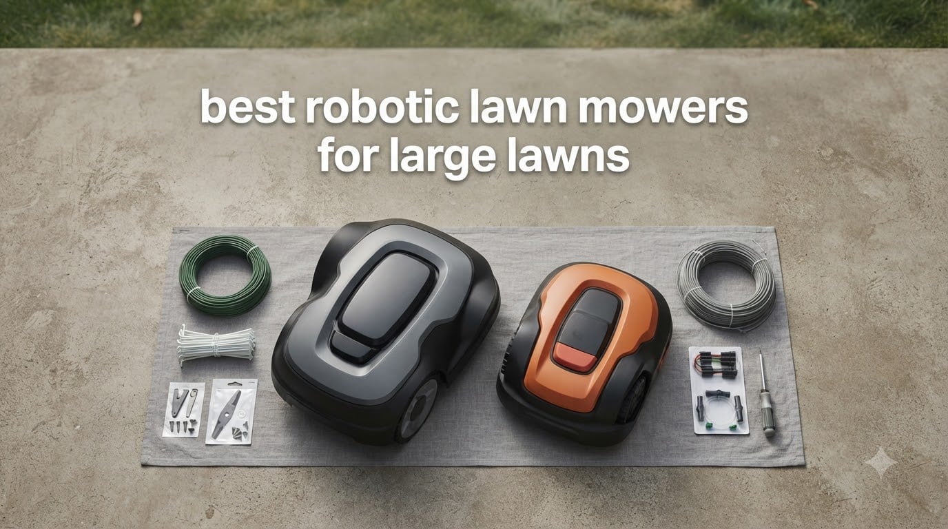 best robotic lawn mowers for large lawns