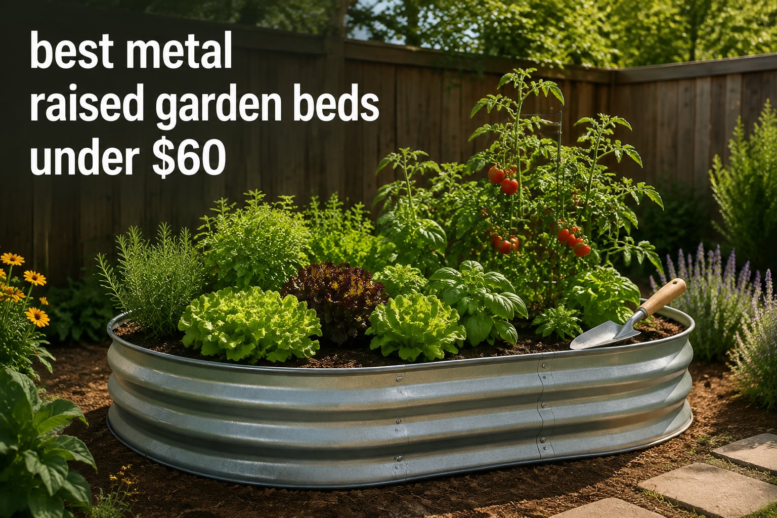 best metal raised garden beds under $60
