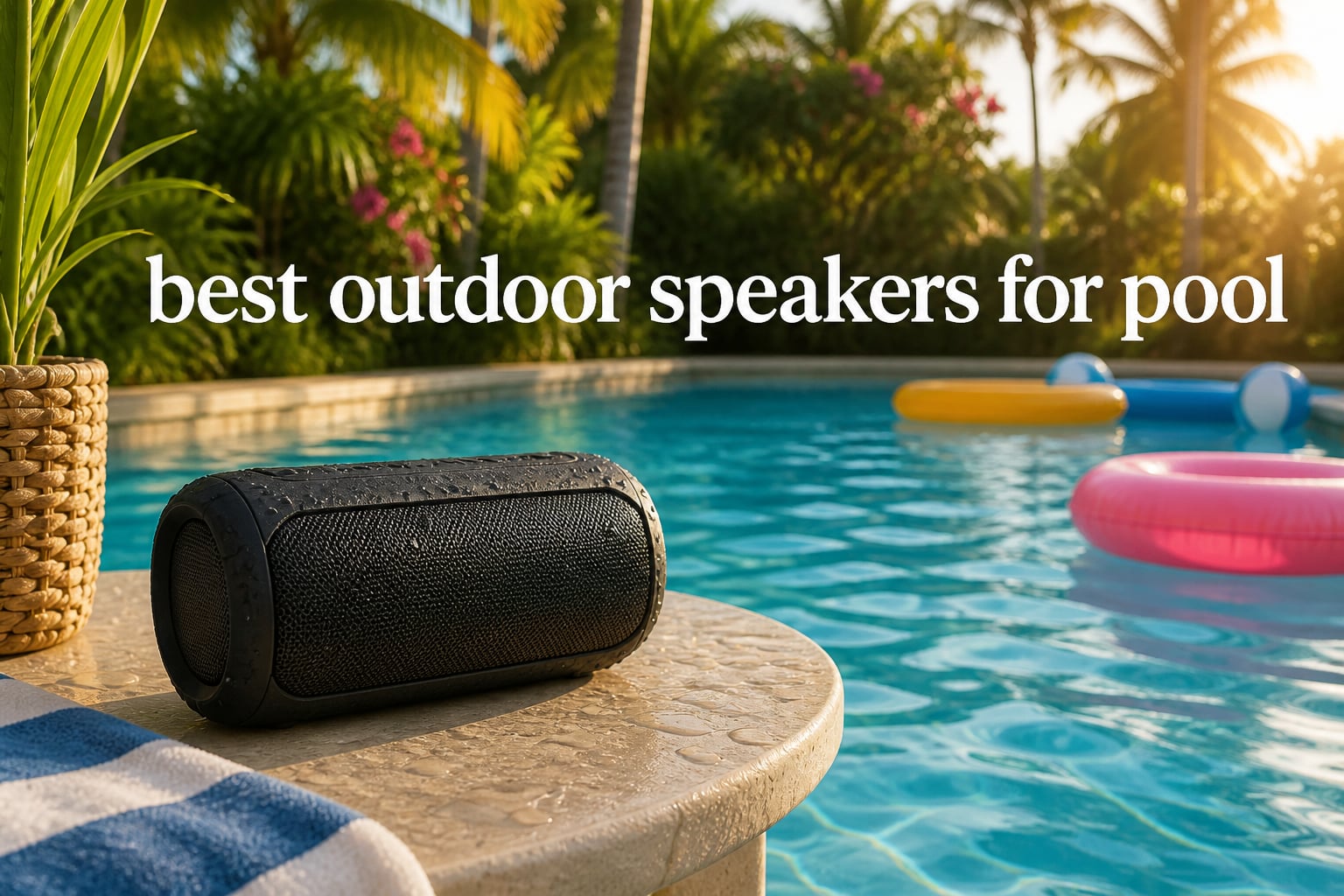 best outdoor speakers for pool
