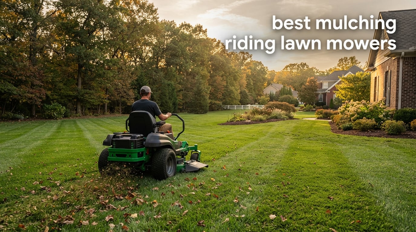 best mulching riding lawn mowers