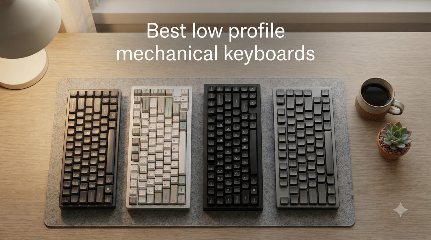 Best low profile mechanical keyboards