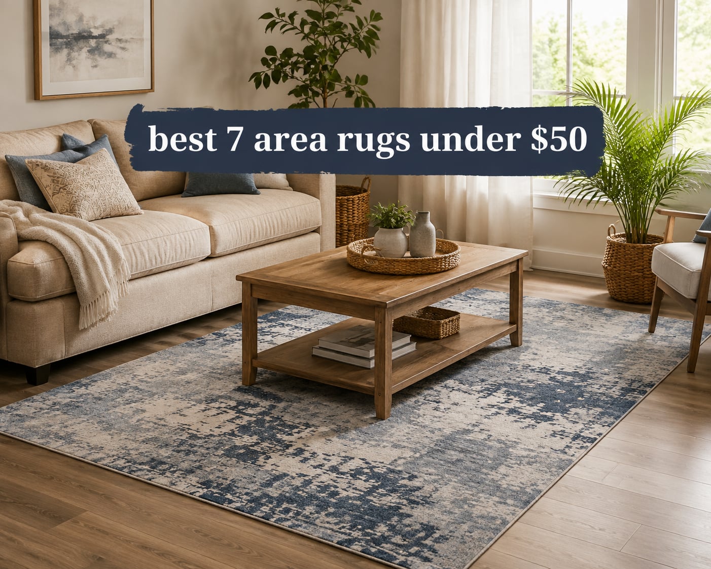 best 5 7 area rugs under $50