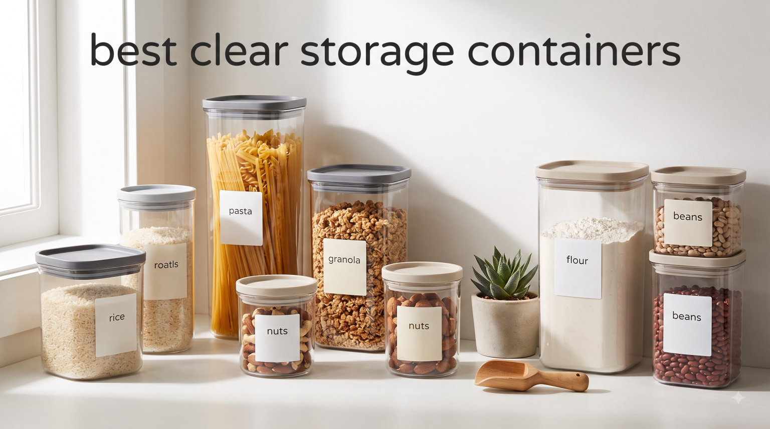 best clear storage containers