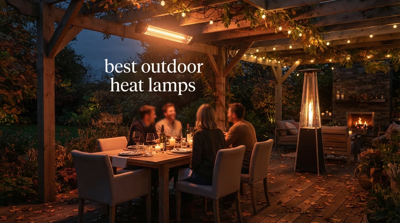 best outdoor heat lamps